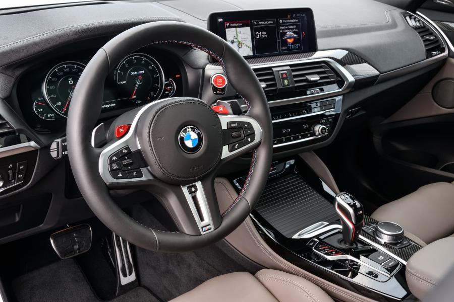 Интерьер BMW X4 M Competition (F98) 2019 года  (NA) (фото 108 из 175)